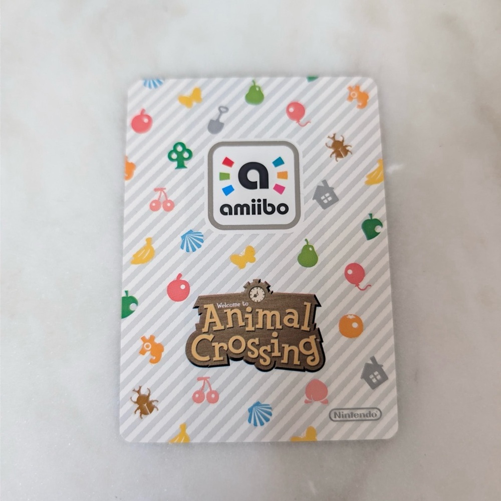 Winnie 046 Animal Crossing NINTENDO Amiibo Card Series 1 MINT NEW HORIZON - Picture 2 of 2